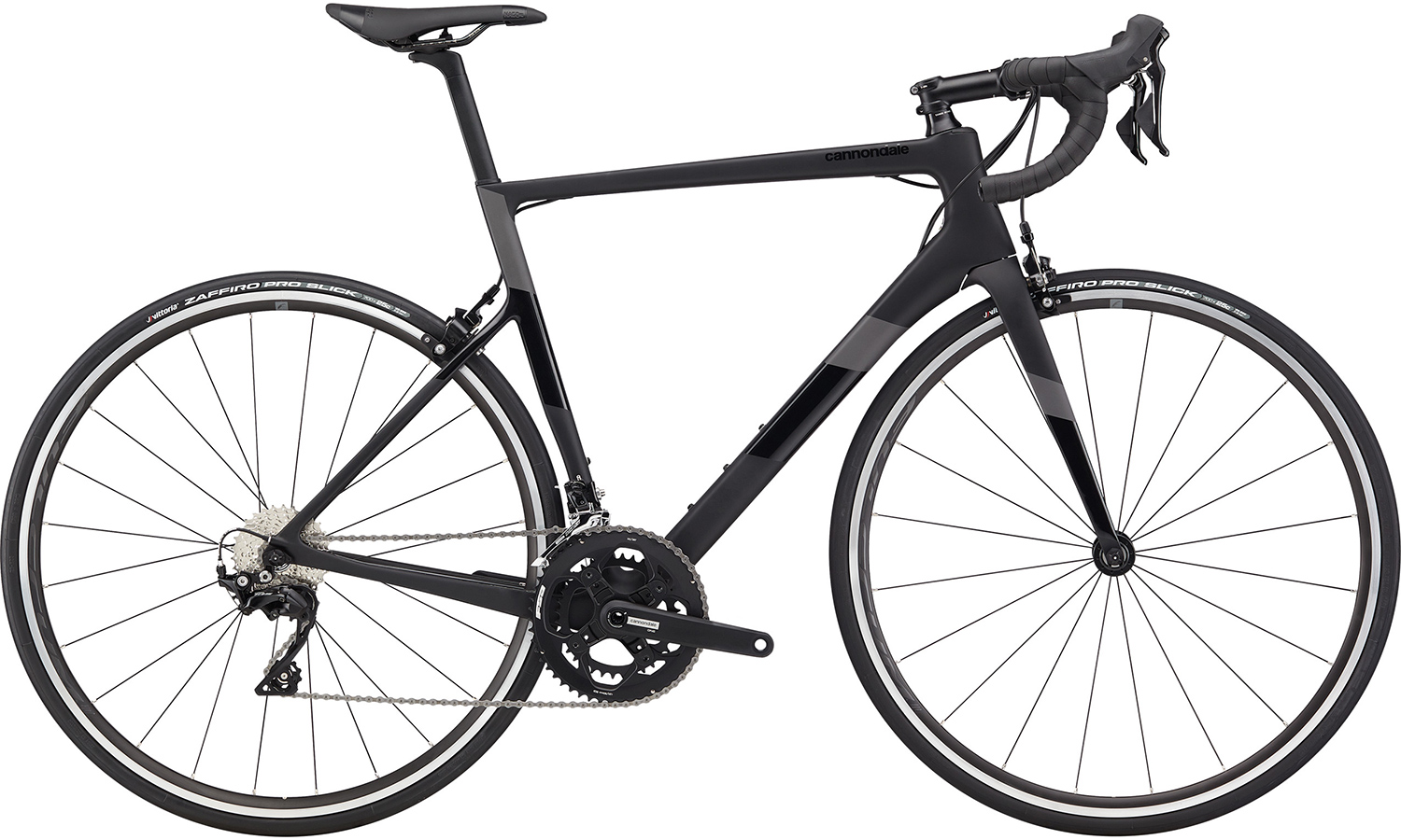 Фотография Велосипед Cannondale SUPERSIX Carbon 105 28" размер XS 2021 black